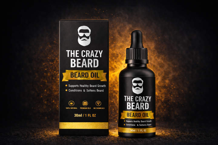 The Crazy Beard  Beard Oil for Men – Hair Growth, Soft & Thick Beard |(Buy 1 Get 1 Free)